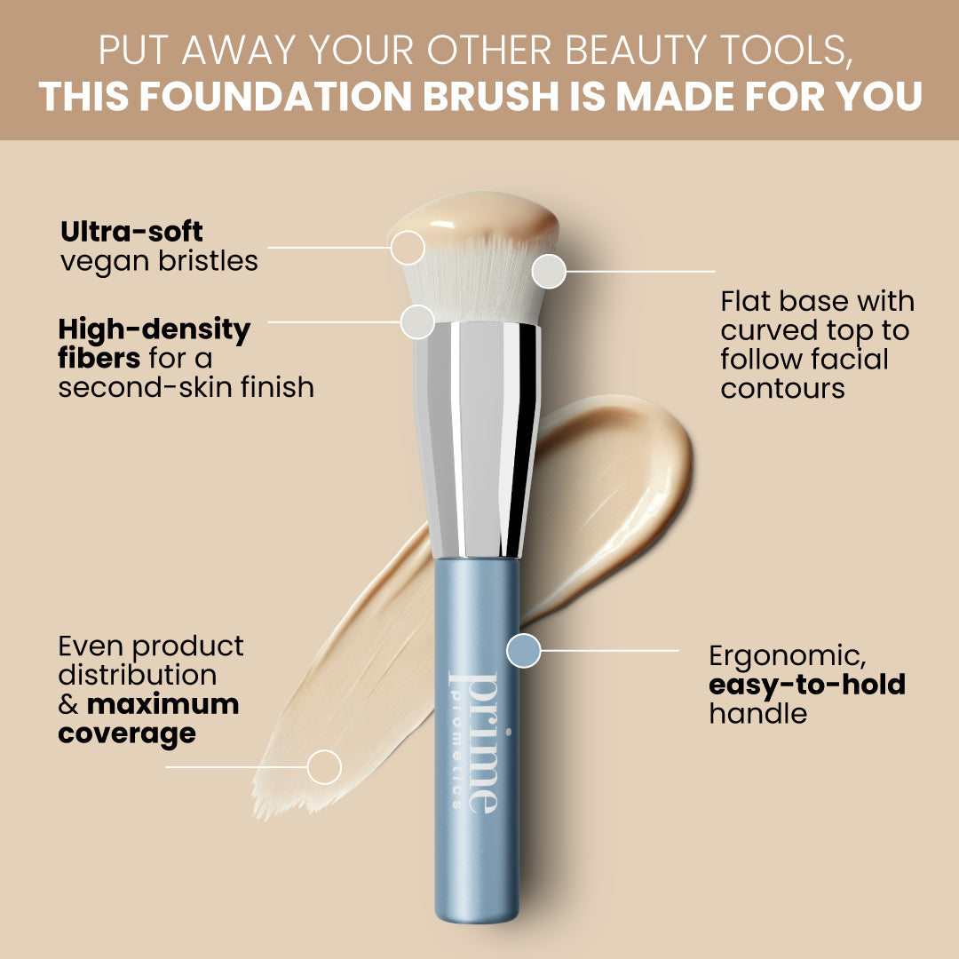 PrimeSkin Foundation Brush | PrimePrometics™