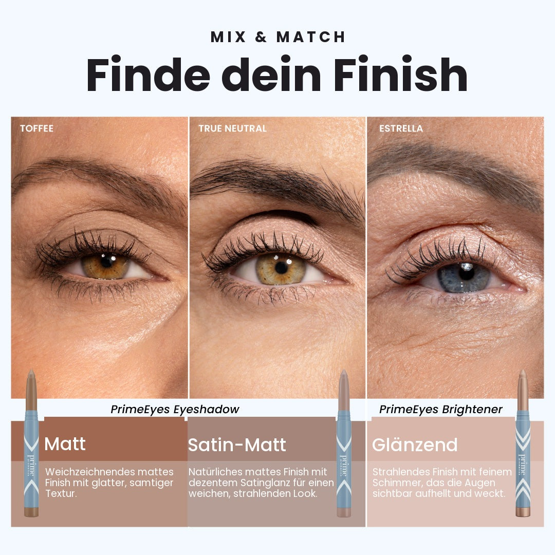 Finde dein Finish – Matt, Satin-Matt, Glänzend (DE)