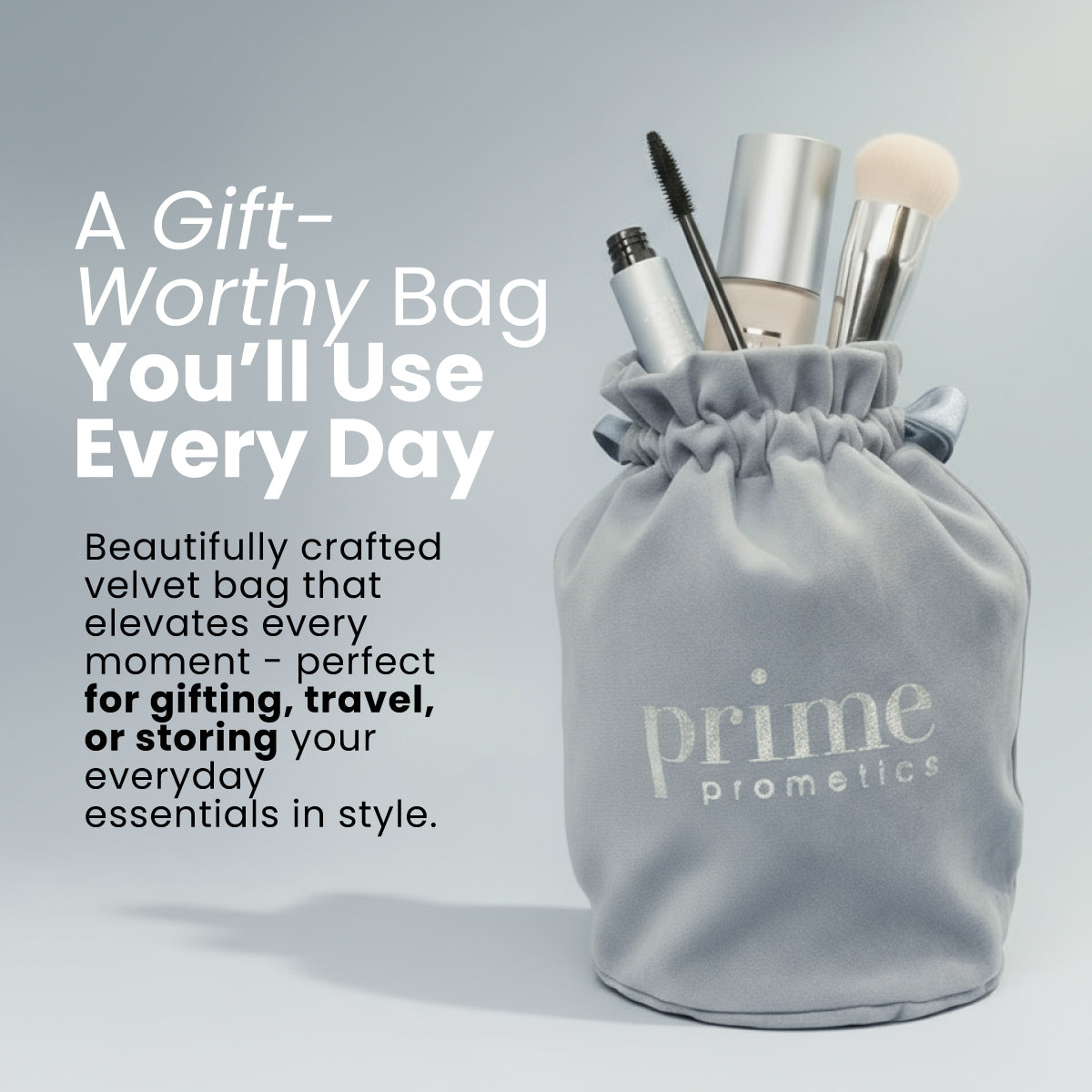 Prime Velvet Beauty & Gift Bag