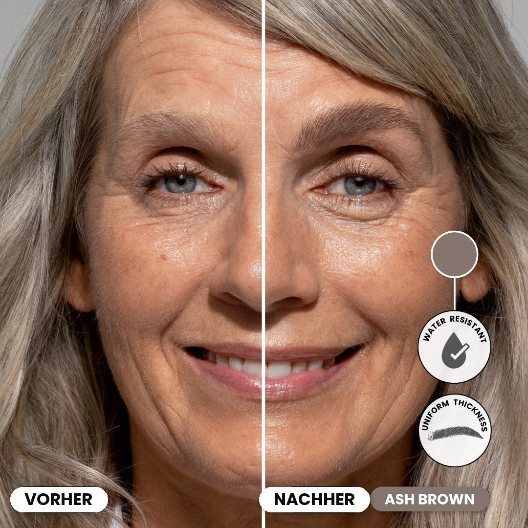 Vorher Nachher – PrimeBrow Tinted Gel (DE)