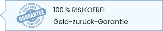 100% risikofreie Geld-zurück-Garantie